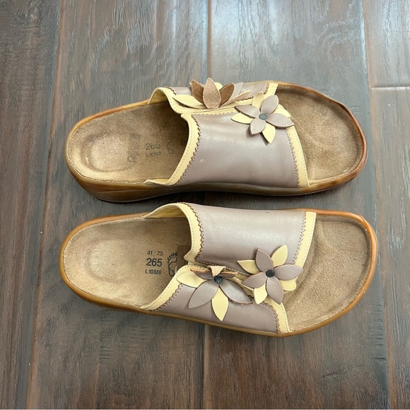 Tatami men’s made in Germany slide sandals size women’s 8 solid heavy sandals - Picture 2 of 8